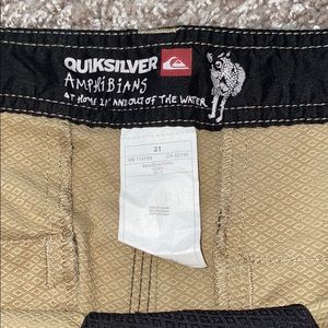 Men’s Quicksilver Amphibians size 31